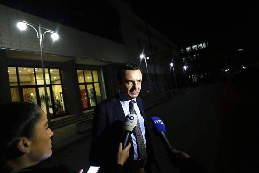 Albin Kurti İçin Geri Sayım Başladı
