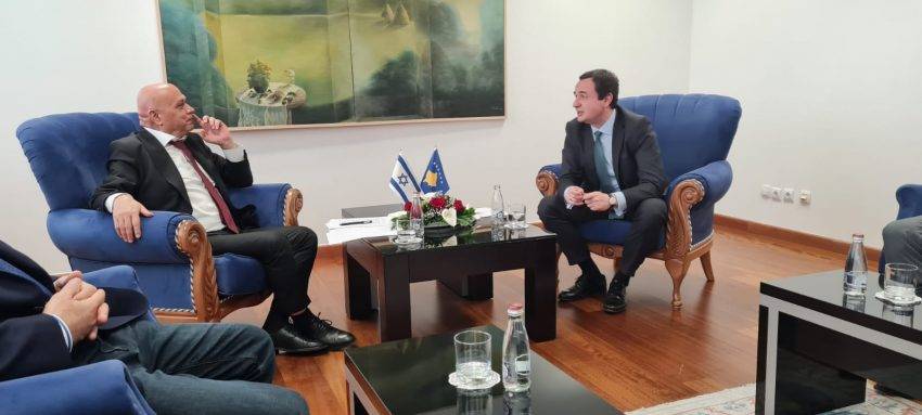 Kurti,  Ziyareti İçin İsrail Bakanına Teşekkür Etti
