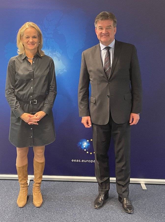 Lajçak ve Von Cramon Kosova-Sırbistan Diyalogunu Görüştü