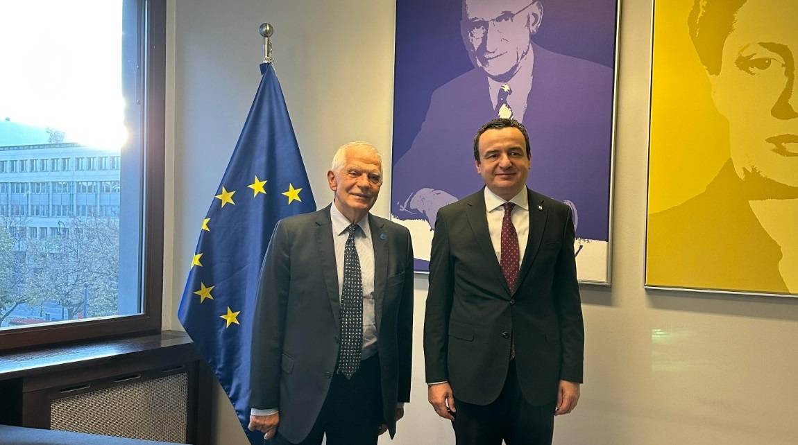 Kurti, Berlin’de Borell ve Lajçak ile Görüştü