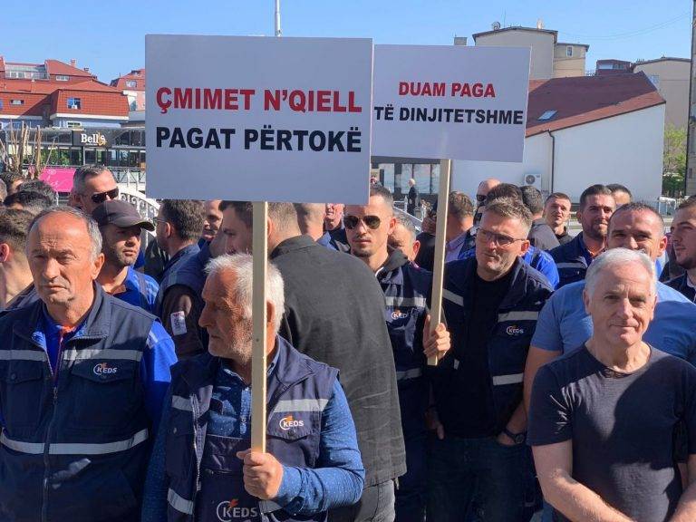 KEDS/KESCO İşçileri Greve Başladı