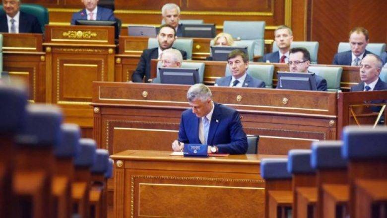 Muhalefet, Thaçi'nin Meclis'te Yarınki Konuşmasını Boykot Edecek
