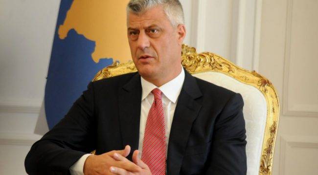 Thaçi, Makedonya Meclisinin Avrupa Yanlısı Karar Almasını Diliyor