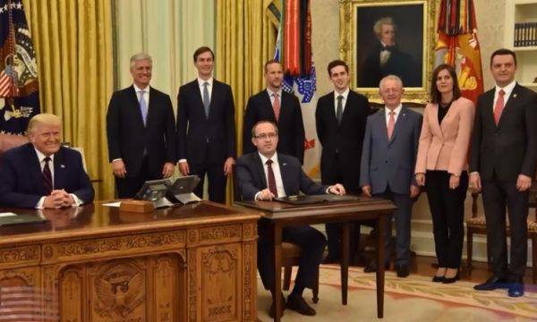 Hoti, Washington Anlaşması Görüntülerini Yeniden Yayınladı