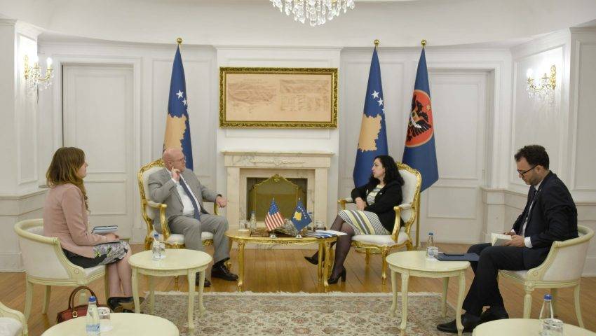 Kosova-ABD Arasında Stratejik Diyalog Konusu Görüşüldü