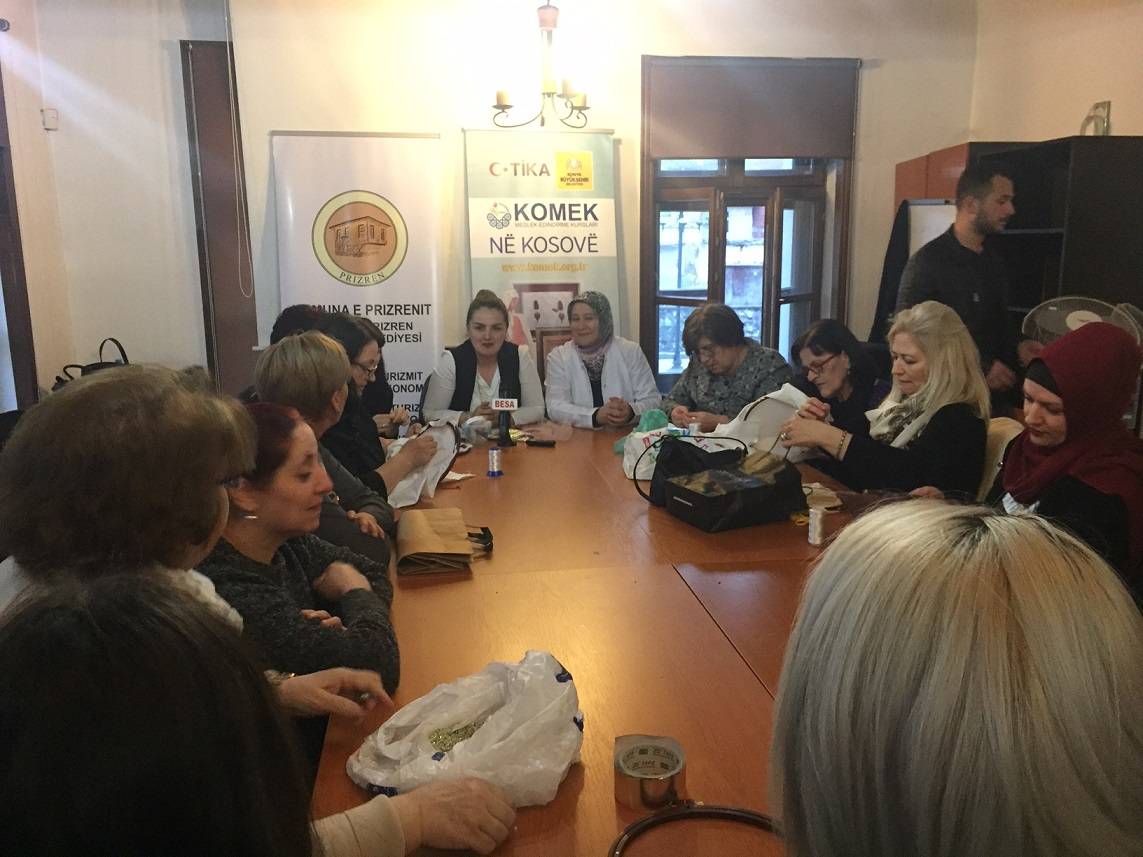 KOMEK Prizren’de Bir İlginç Kursu Daha Düzenliyor
