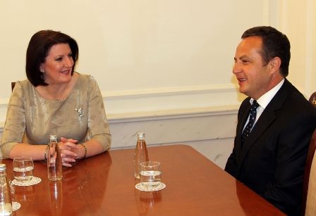 Jahjaga, Kosova'nın Yeni Büyükelçilerini Uğurladı