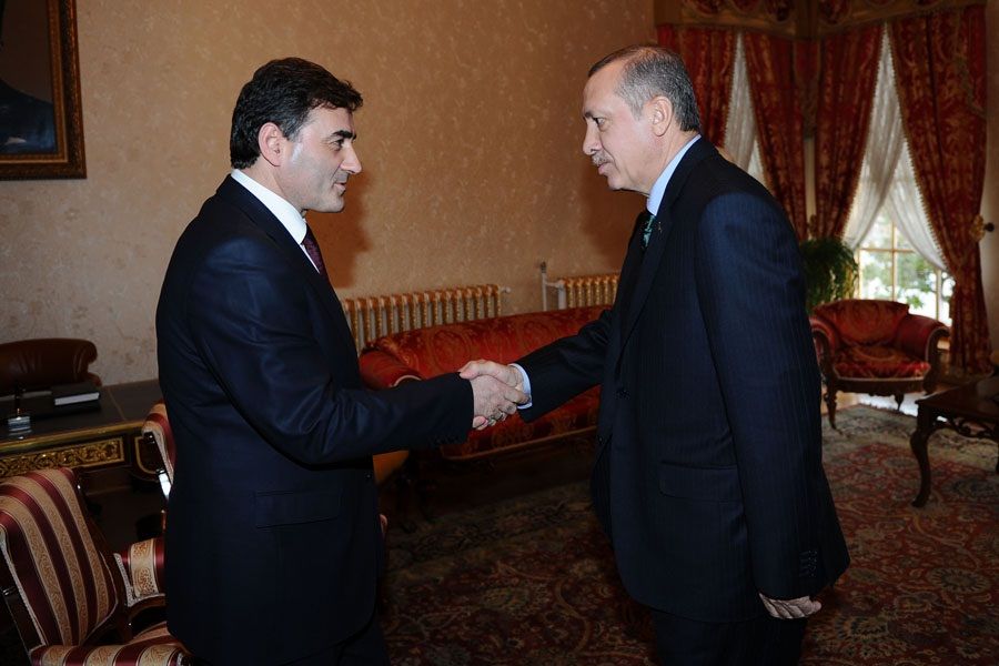 Balkan Heyeti Başbakan Erdoğan'a Geçmiş Olsun Dileklerinde Bulundu