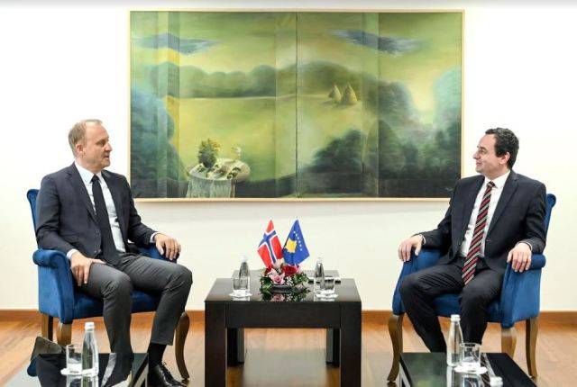 Kurti, Norveç’in Önemli Rolü İçin Teşekkür Etti