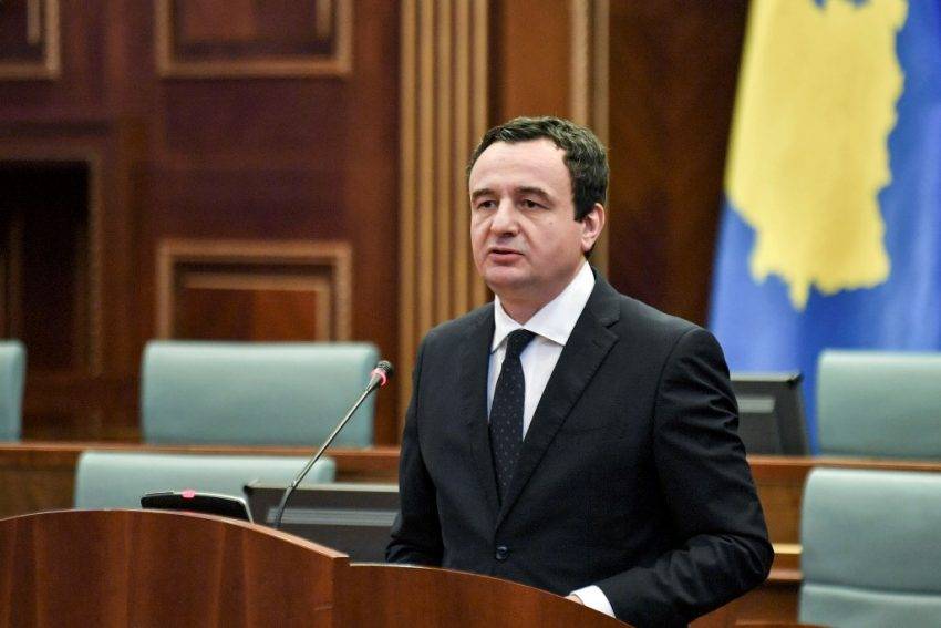 Kurti, Kosova’nın Güvenlik Stratejisini Milletvekillere Takdim Etti