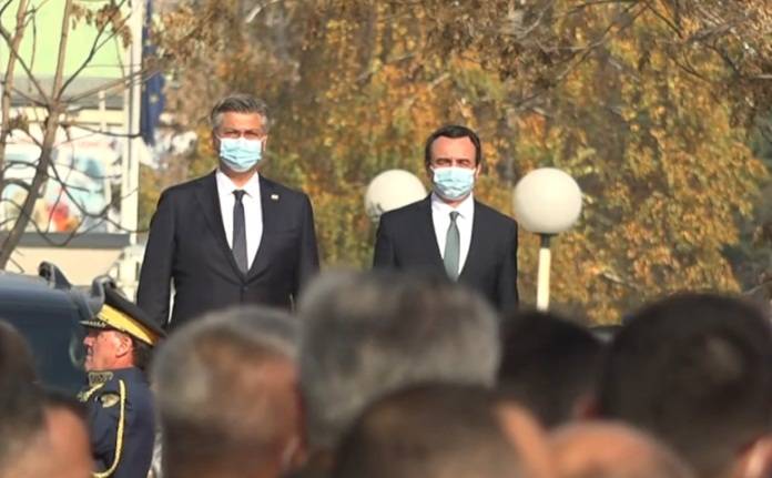 Hırvatistan Başbakanı Devlet Töreniyle Karşılandı