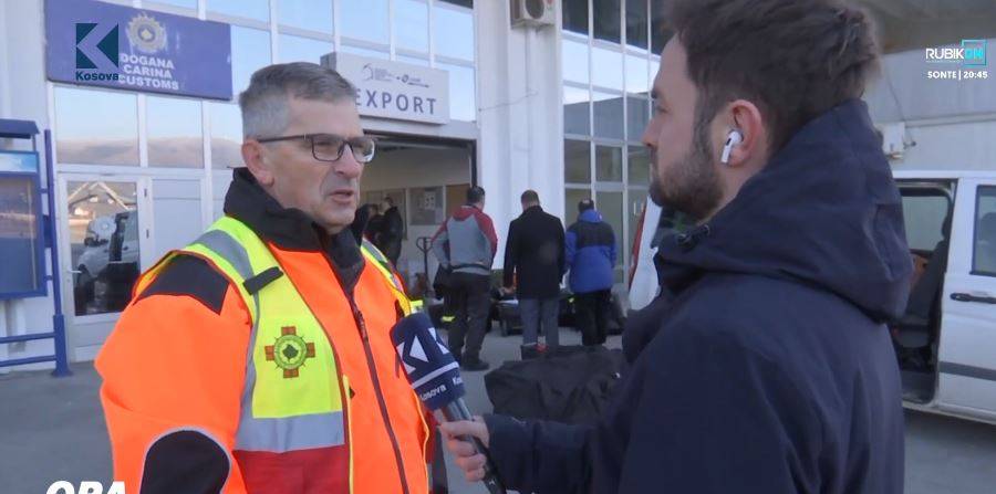 Kosova'nın Arama Kurtarma Ekibi Türkiye’ye Gitti