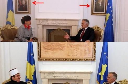 Krasniqi Eski Başkanların Fotoğraflarını Çekti