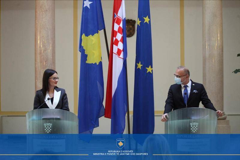 Kosova'dan Hırvatistan’a Dayanışma Mesajları