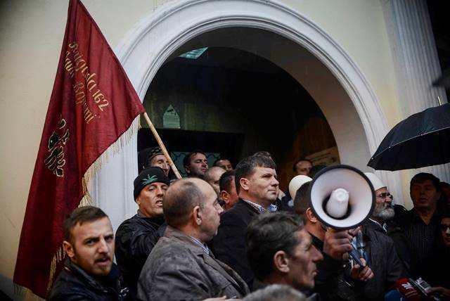Rektörlük Önünde Gazilerin Protestosu Tamamlandı