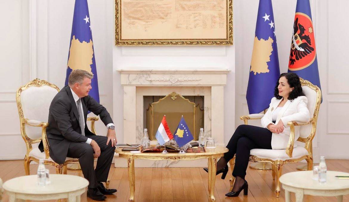 Osmani, Norveç, Yunanistan ve Lüksemburg Büyükelçileriyle Vizeyi Görüştü