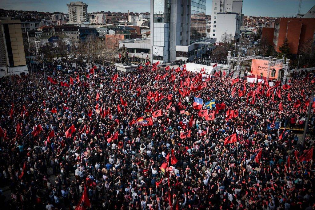 Sınır Anlaşmasına Destek Protestosu