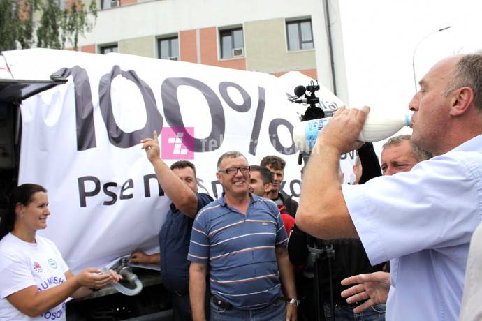 Süt Üreticileri Bugün Yine Protestoda