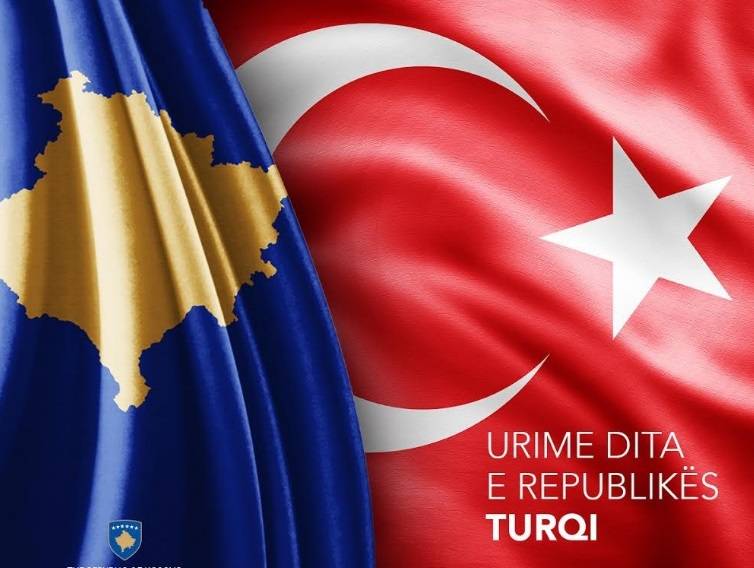 Haradinaj-Stublla, Türk Halkına Cumhuriyet Bayramını Kutladı