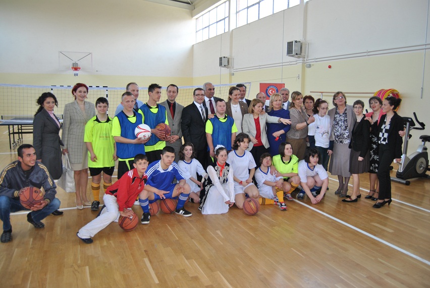 TİKA'dan Zihinsel Engellilere Spor Salonu