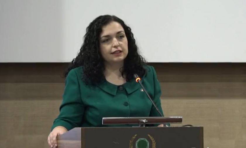 Vjosa Osmani Kosova Cumhurbaşkanı
