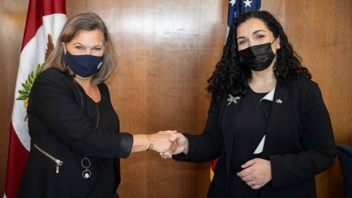 Osmani-Nuland, Kosova-Sırbistan İlişkilerinin Normalleşmesini Görüştü
