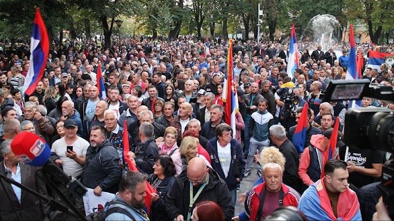 Bosna Hersek’te Dodik karşıtı protestolar devam ediyor