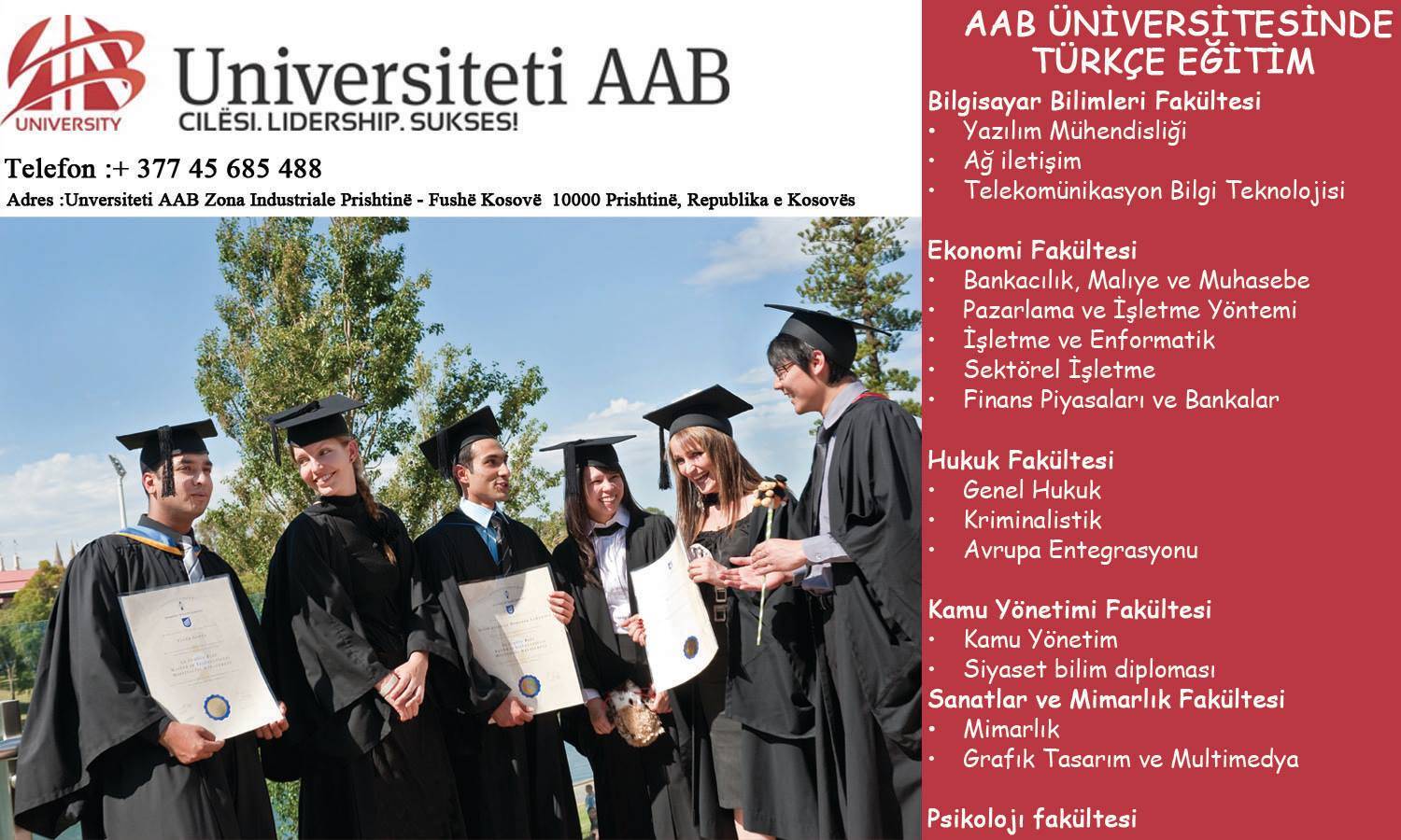 AAB Üniversitesinde Türkçe Bölümler Açılıyor
