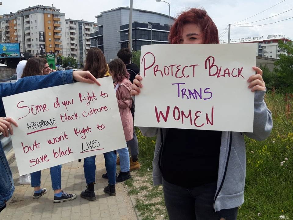George Floyd’un Ölümü Nedeniyle ABD Büyükelçiliği Önünde Protesto