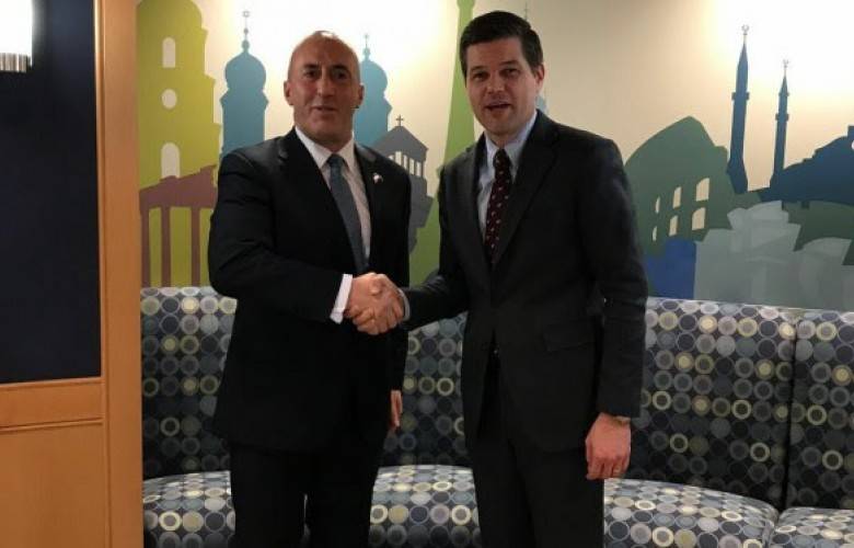 Haradinaj, ABD Yetkilisi Mitchell ile Görüştü