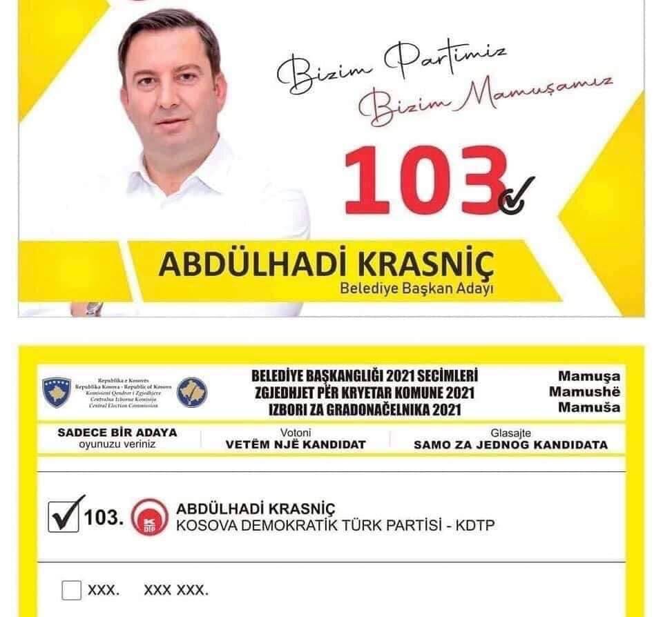 Mamuşa’da Abdülhadi Krasniç Güven Tazeledi