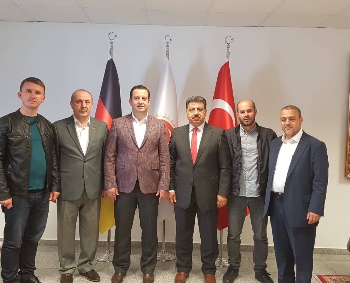 Abdülhadi Krasniç Köln’de ATİB Başkanıyla Görüştü