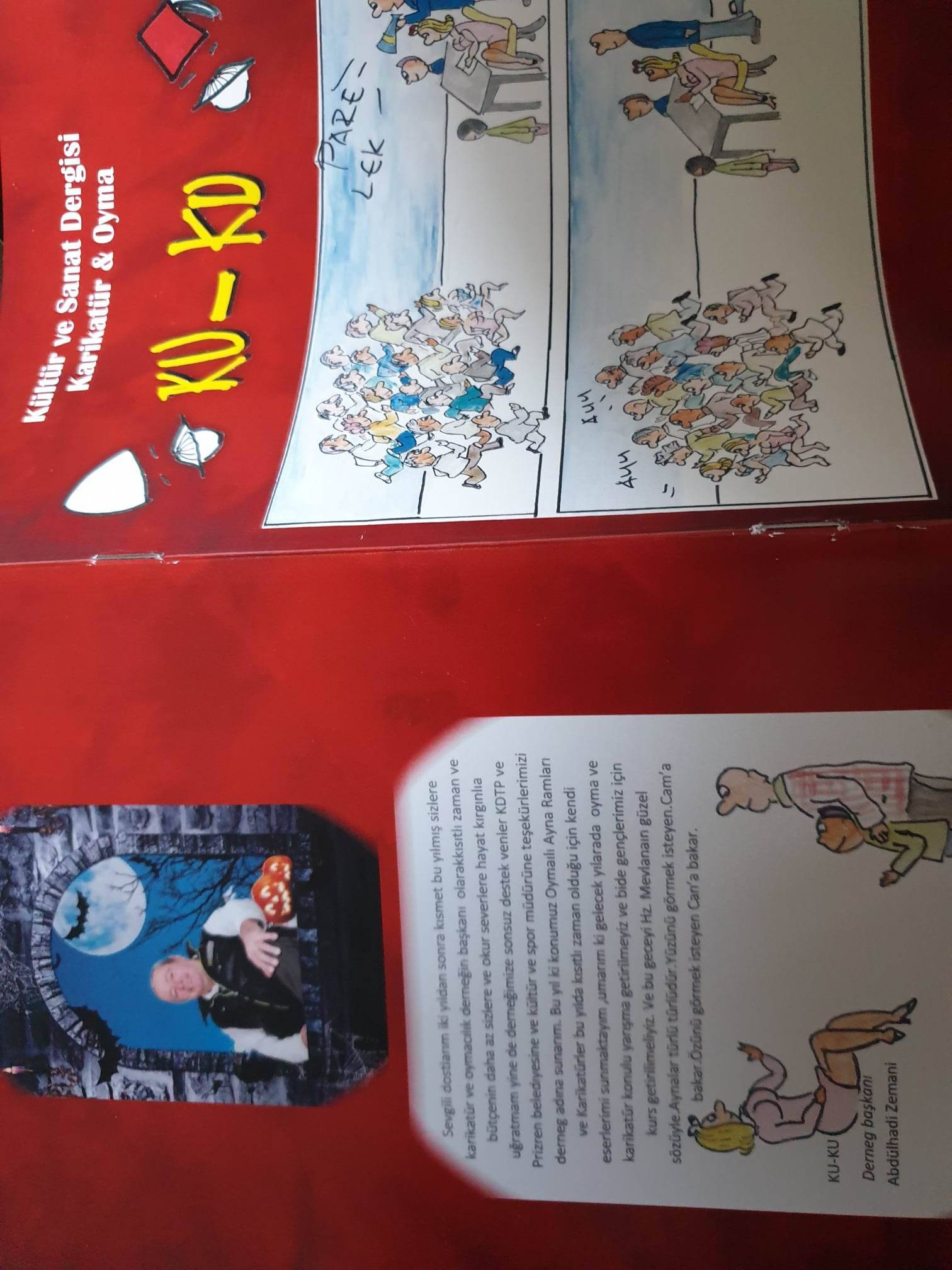 Prizren Merkezinde Karikatür Sergisine Yoğun İlgi