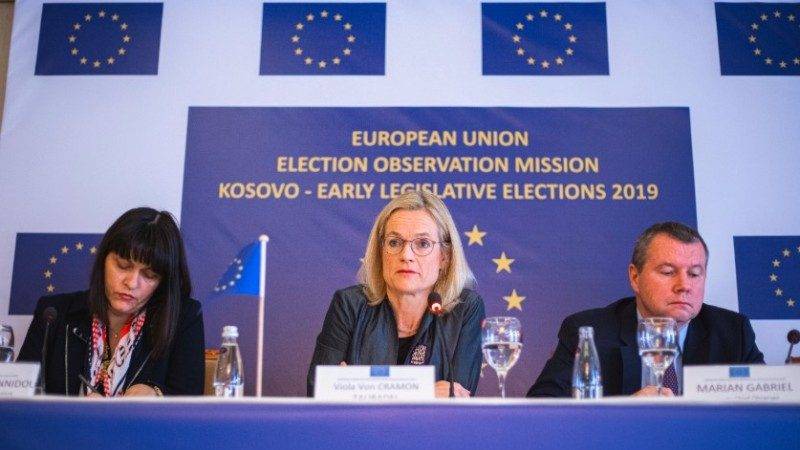 AB Misyonu Kosova’da Seçim Sürecini Olumlu Değerlendirdi