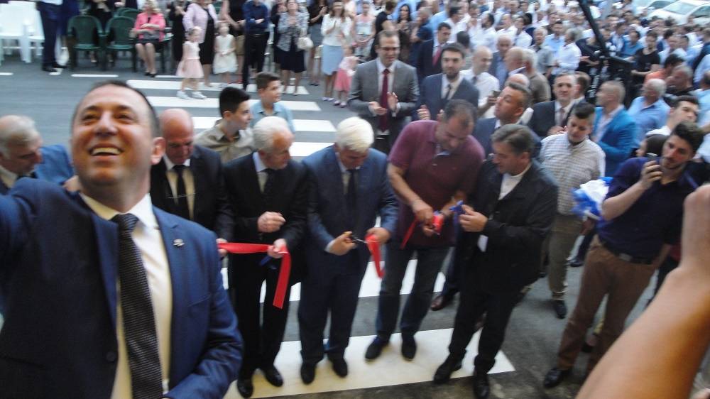 ABİ Store Süpermarket ve Diamont Restoranı Açıldı- ABİ Çarşısı Temeli Atıldı