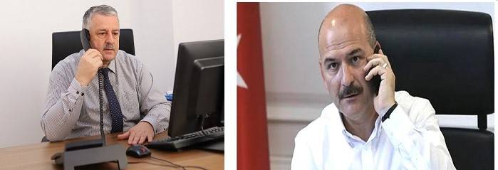 Veliu ve Soylu, Pandemi ile Durumun Yönetilmesini Görüştüler
