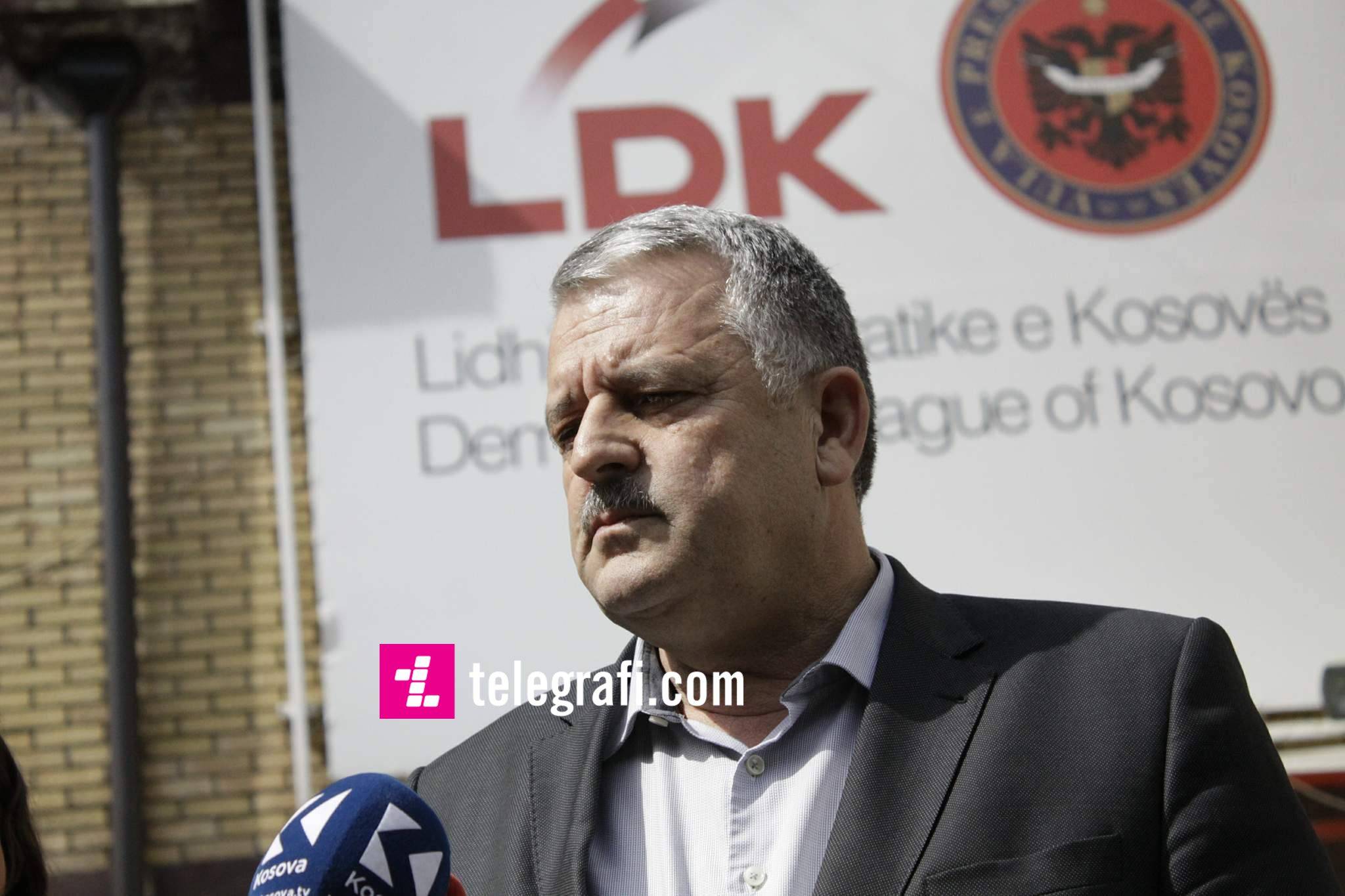 LDK'dan Veseli  ve Haradinaj'a Oy Yok