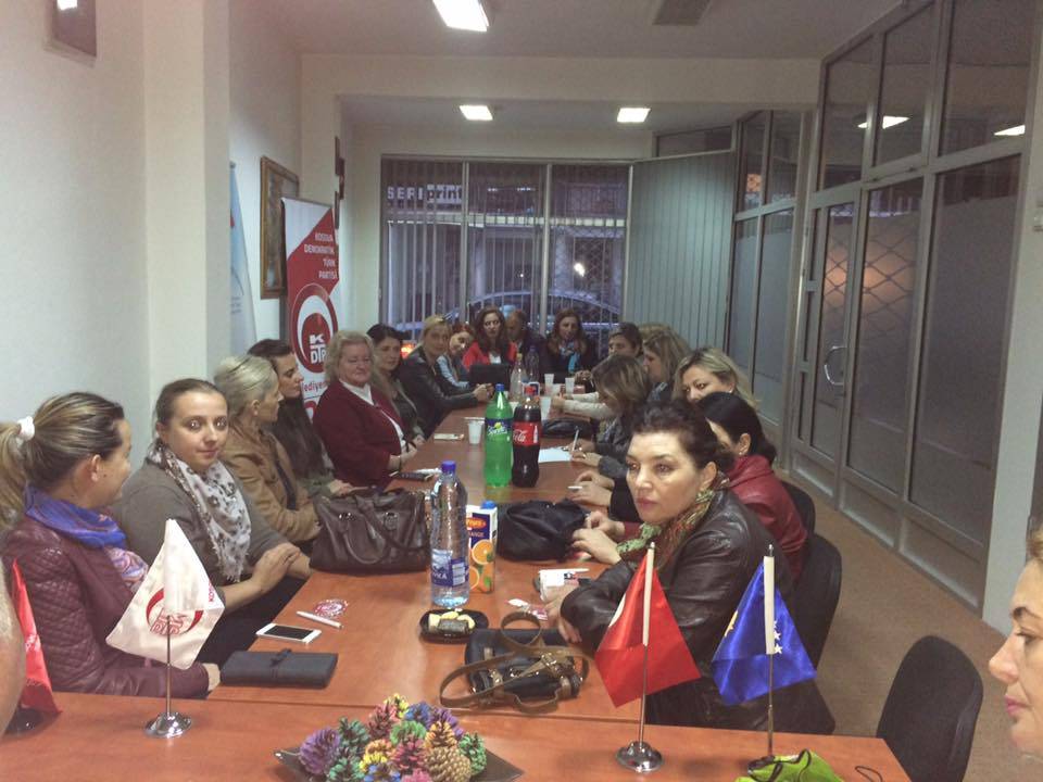 Agnesa Raşit KDTP Priştine Şubesi Kadın Kolu Başkanı
