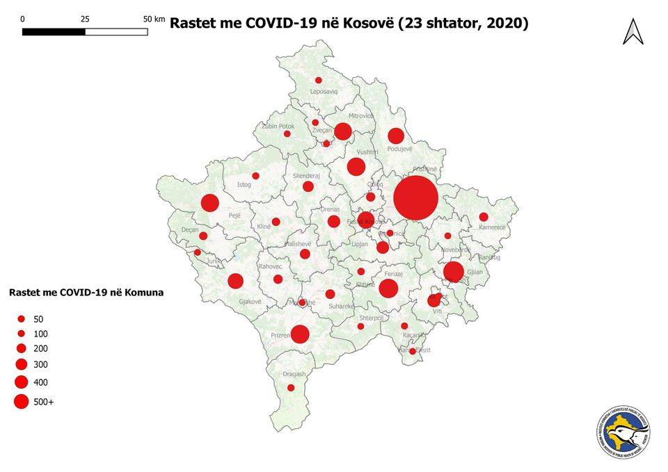 Kosova’da 165 Aktif Covid-19 Vakası Bulunuyor