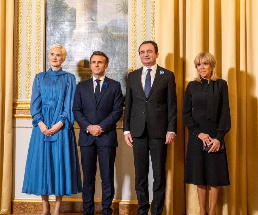 Kurti, Elysee Sarayında Verilen Akşam Yemeğine Katıldı