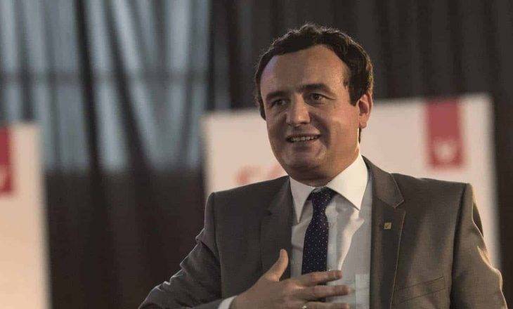 Kurti, Türkiye’nin Cömert Desteğine Teşekkür Etti