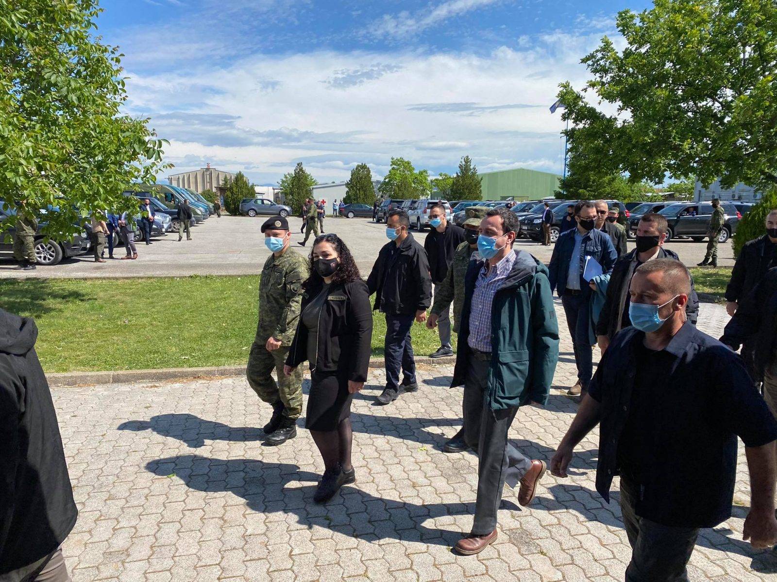 Cumhurbaşkanı ve Başbakan Tatbikat İncelemesi İçin Yakova’da