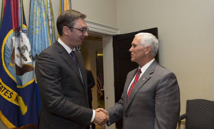 Pence,  Vuçiç'ten Kosova ile İlişkilerin Normalleştirilmesini Talep Etti