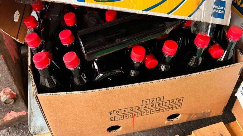 Büyük Hoça’da 42.000 Litre Alkol Ele Geçirildi