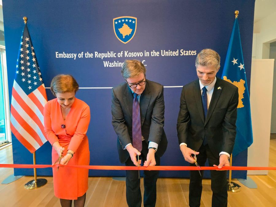 Washington’da Kosova Büyükelçiliği Binası Açıldı
