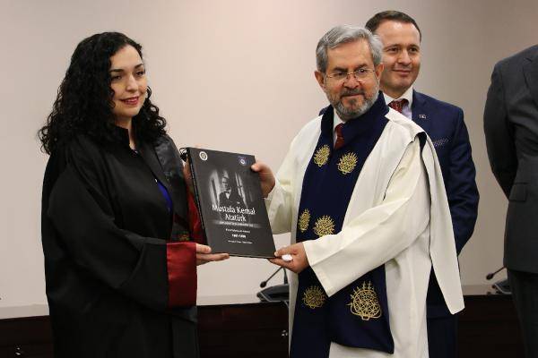 Ankara Üniversitesi'nden Cumhurbaşkanı Osmani'ye Fahri Doktora