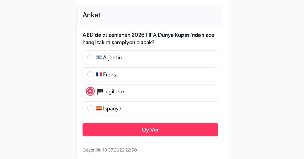 2026 FIFA Dünya Kupası Kimin Olacak?