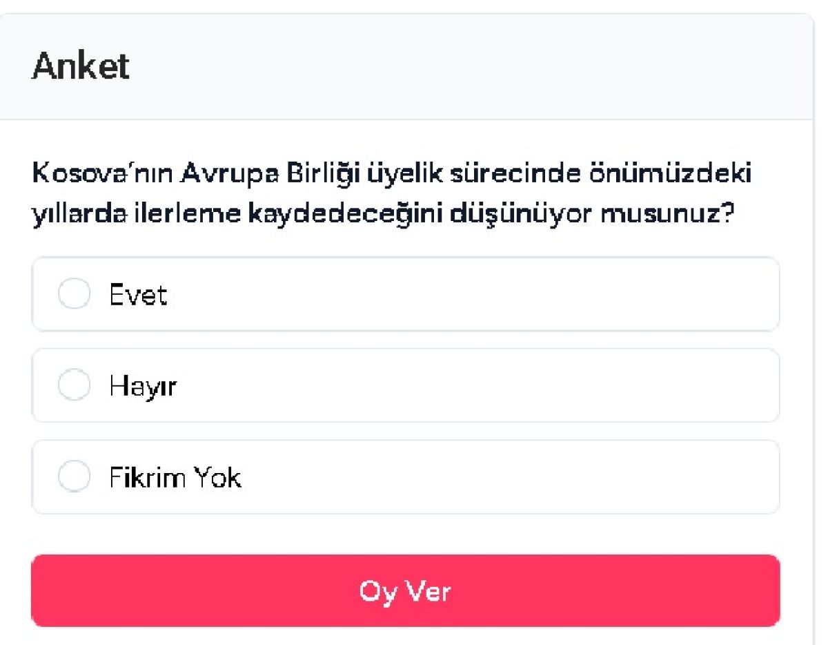 Kosova’nın Avrupa Birliği Yolculuğunda İlerleme Bekliyor musunuz??