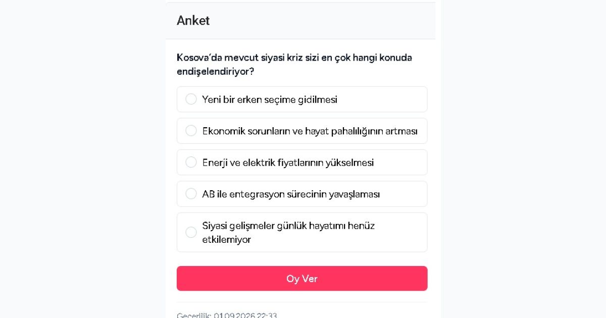 Siyasi Kriz Halkı En Çok Hangi Konuda Endişelendiriyor