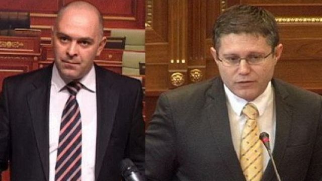 Ardian Gjini ve Burim Ramadani Meclis Dışında